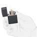 ISQUEIRO ZIPPO LOGO BLACK MATTE